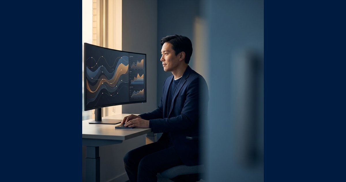 An enterprise partnerships professional reviewing partner program tiers on a monitor.