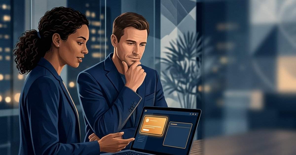 Partner manager and seller reviewing a ghostwritten co-sell action generated from partner overlap data